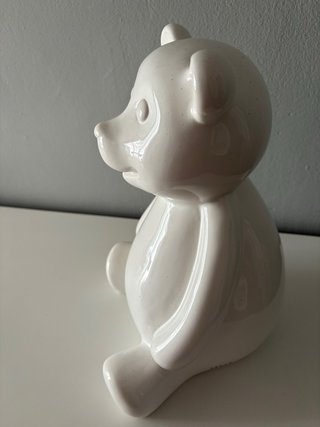 Oso blanco decorativo