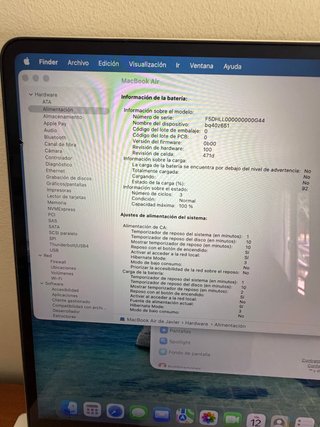 MacBook Air 13 M4 *100% Salud*