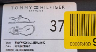 Sandalias Tommy Hilfiger Mujer Talla 37