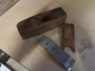 Cepillo/Garlopa Carpintero Vintage Madera