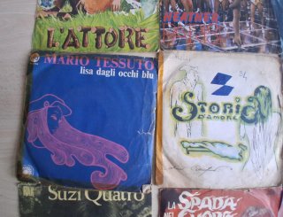 Lotto 11 dischi 45 giri vintage  anni 60/70/80