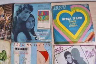 Lotto 11 dischi 45 giri vintage  anni 60/70/80