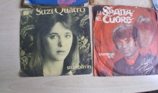 Lotto 11 dischi 45 giri vintage  anni 60/70/80