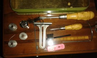 Máquina de coser Alfa antigua modelo 20A