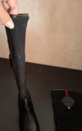 Botas altas negras