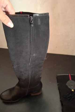 Botas altas negras