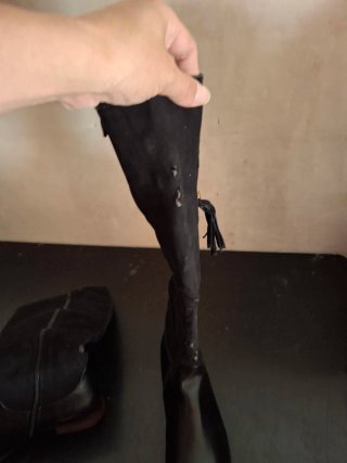 Botas altas negras