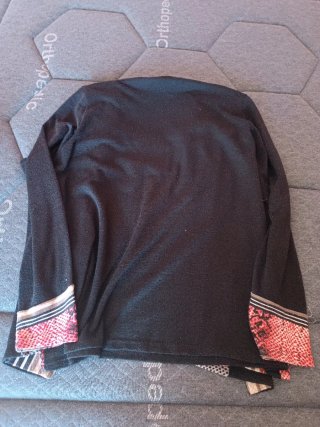 Jersey XXL - 56 Negro y Rosa