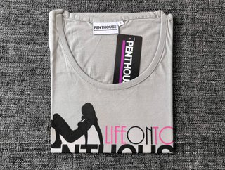 Camiseta chica Penthouse Talla S (A ESTRENAR)