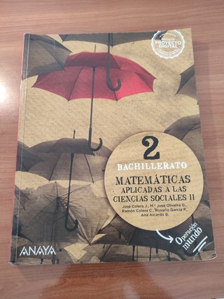 Matemáticas aplicadas a las Ciencias Sociales