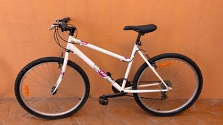 Bicicleta de Montaña Rockrider Blanca