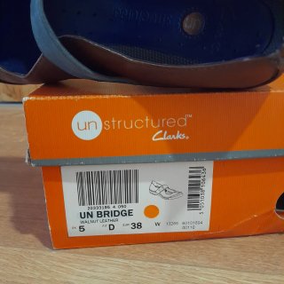 Zapatos Clarks Merceditas Talla 38 Marrones