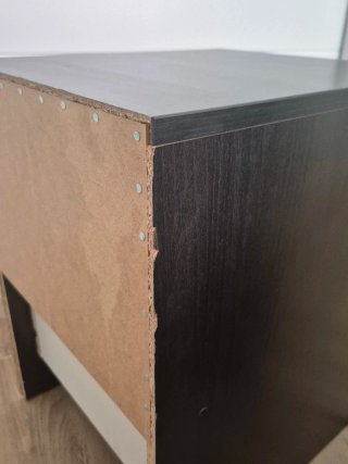Comodini Malm Ikea Neri