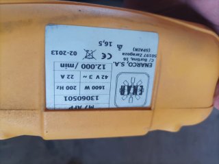 Vibrador hormigón construcción