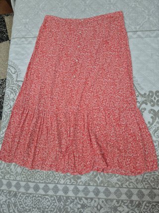 Falda Verano Talla 48-50 Estampada