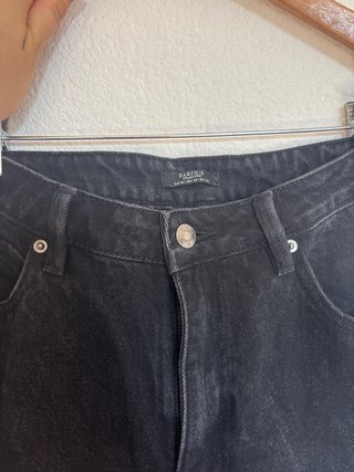 Pantalones vaqueros anchos negros