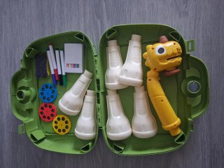 Mesa de dibujo proyector infantil