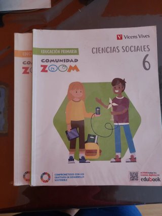 Libros sociales y natu sexto primaria