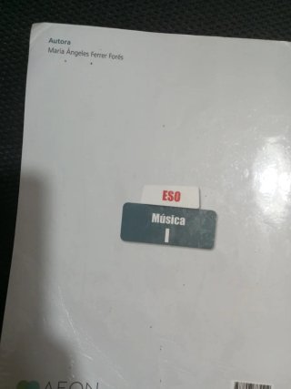 Libro Música 1 ESO AEON