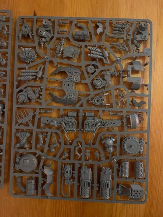 Parte Orkos caja 11ª Edición WH40K