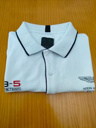 Polo Hackett London Caballero Blanco