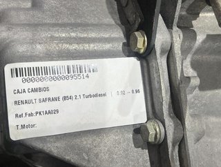 Caja de cambios pk1aa029 renault safrane b54 95514