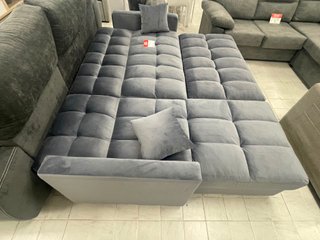 Sofá Cama Chaise Longue Reversible Gris