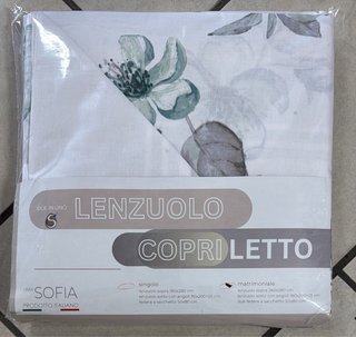 Set Lenzuola Matrimoniali Cotone