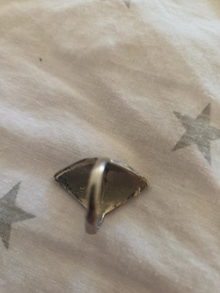 Anillo Plata con Piedra Roja