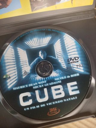 DVD Cube Miedo Paranoia Suspense Terror