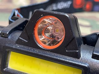Linterna Frontal LED USB