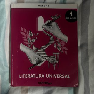 Literatura Universal 1º Bachillerato.