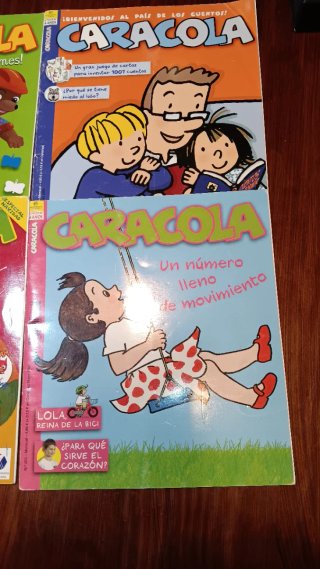 4 REVISTAS LA CARACOLA.
