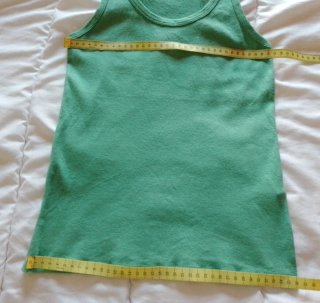 Camiseta tirantes Shana verde Talla M