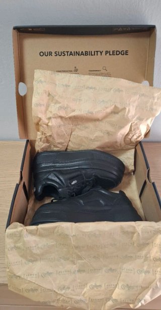 Zapatillas negras Buffalo plataforma Besu talla 38