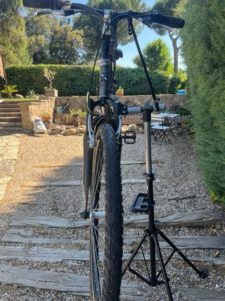 Bicicleta doble suspensión ciudad