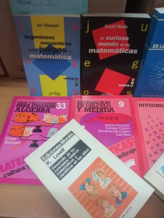 Lote 15 de libros vintage de matemáticas y lógica