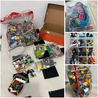 Mega lote de piezas y accesorios Lego