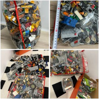 Mega lote de piezas y accesorios Lego