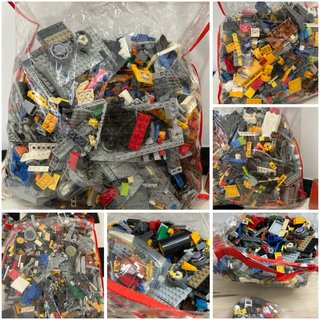 Mega lote de piezas y accesorios Lego
