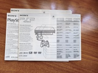 Manuales PlayStation 2 Sony
