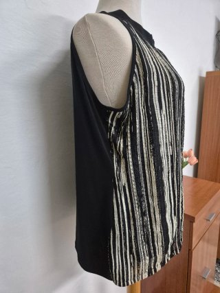 Top elegante cuello halter talla 50