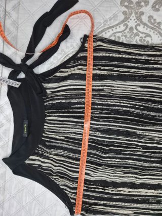 Top elegante cuello halter talla 50