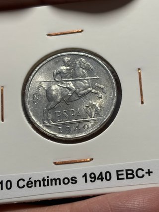diez 10 centimos 1940 EBC+ Franco ESCASA España