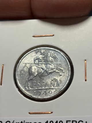 diez 10 centimos 1940 EBC+ Franco ESCASA España