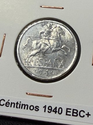 diez 10 centimos 1940 EBC+ Franco ESCASA España