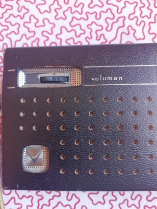 Radio Samos Vintage Negra y Plateada