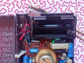 Radio Samos Vintage Negra y Plateada