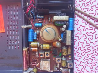 Radio Samos Vintage Negra y Plateada