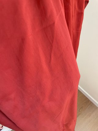 Vestido largo invitada rojo- Mango talla M